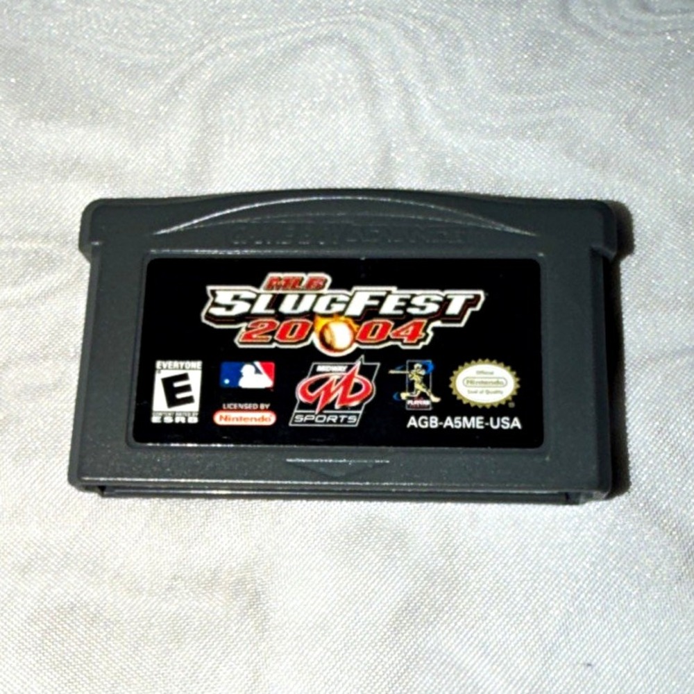 Midway MLB SlugFest 20-04 Nintendo Game Boy Advance Baseball